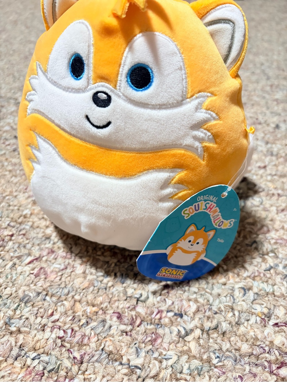 NWT Squishmallows Tails Plush - Yellow and White